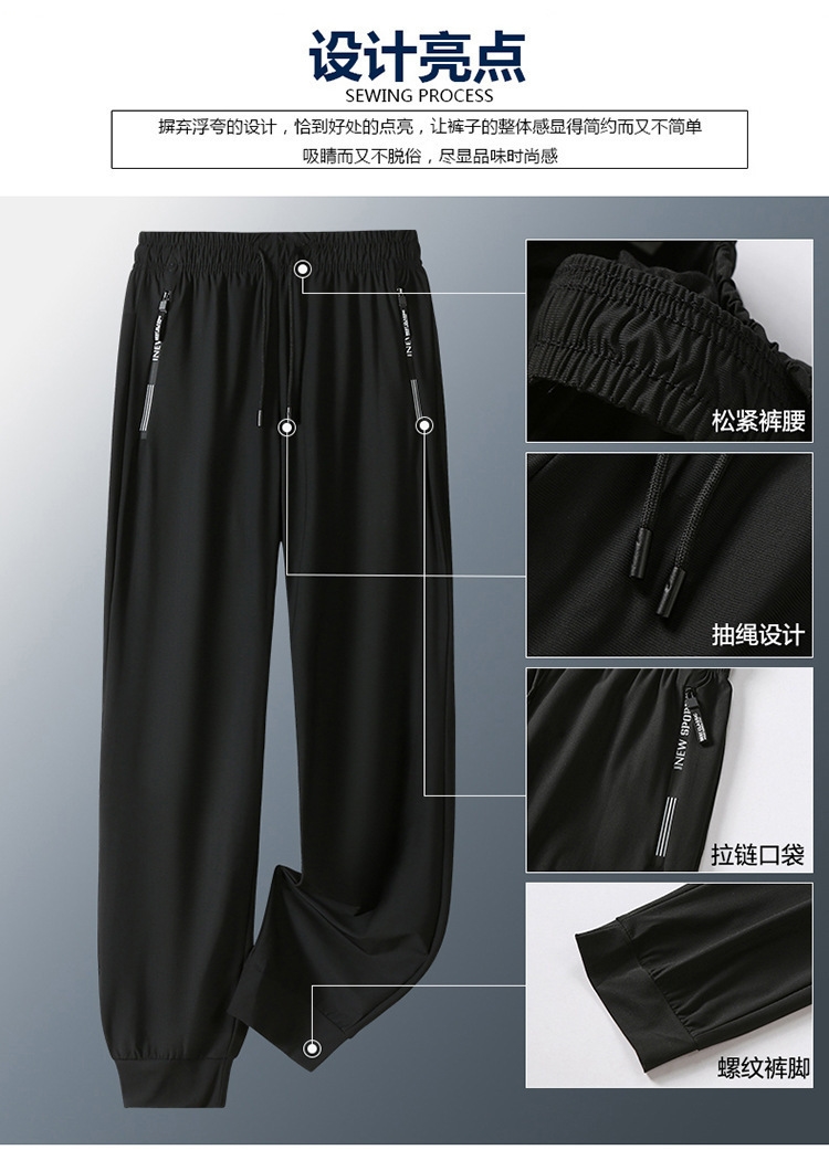Мужские спортивные брюки 2023 новинка лето оптом из Китая