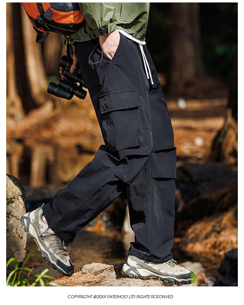 Наса прямые мужские брюки 2024 весна-лето оптом из Китая