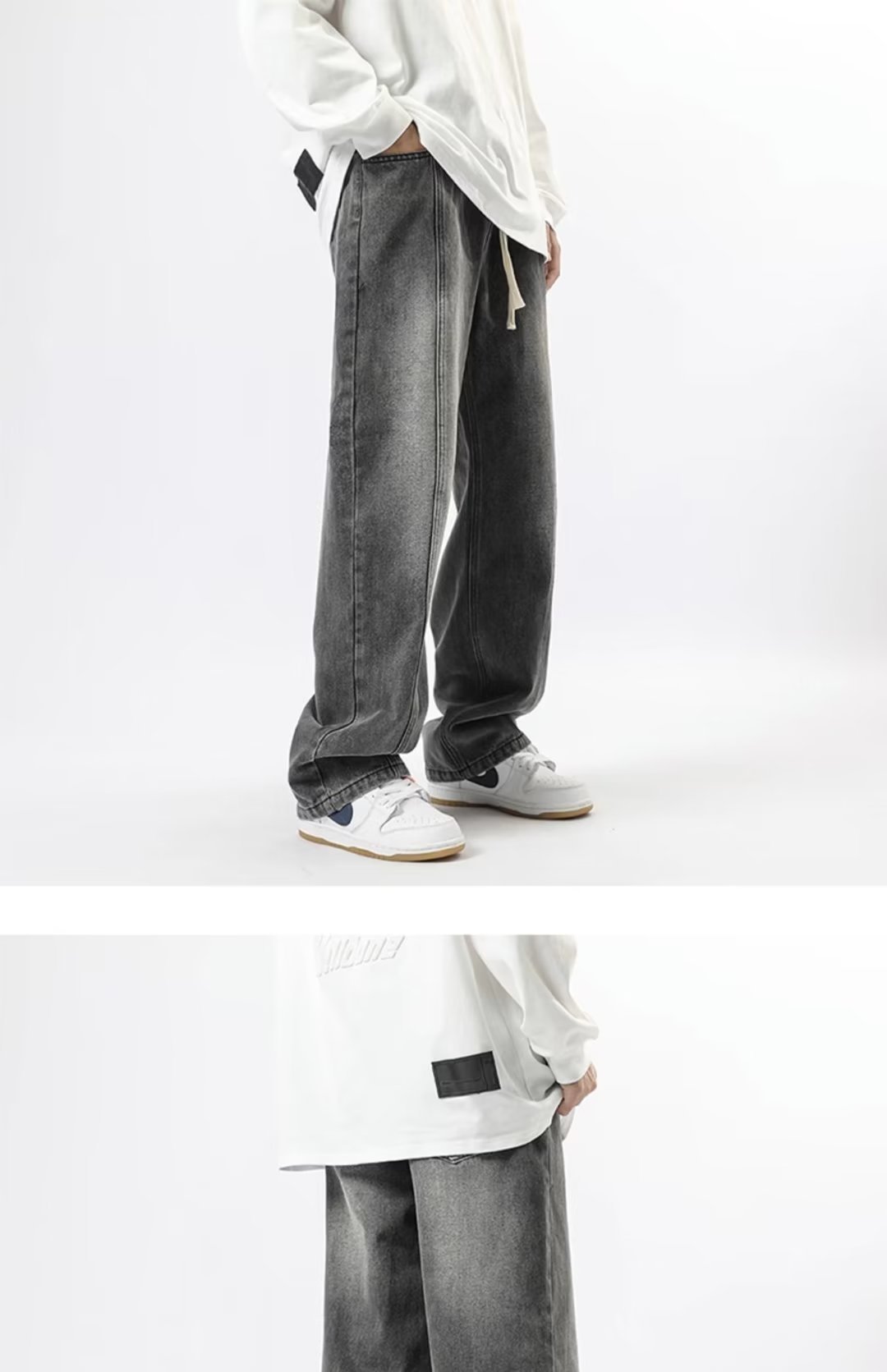 Мужские джинсы в стиле американской весны и лета оптом из Китая