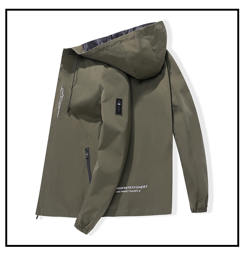 Мужская куртка с капюшоном оптом из Китая