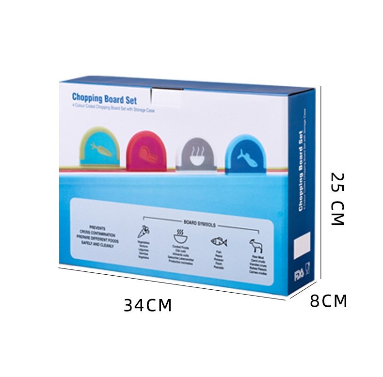 Набор пластиковых разделочных досок оптом