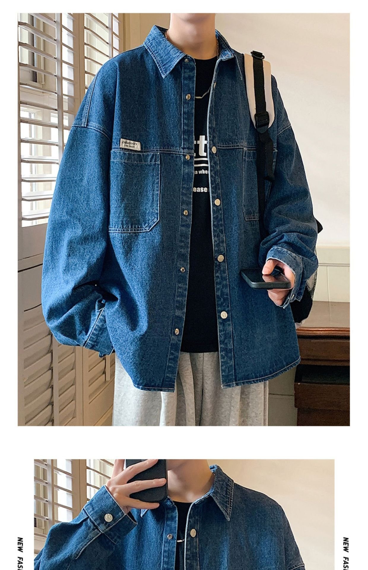 WASSUP NEST мужская куртка весна-осень новый стиль оптом из Китая