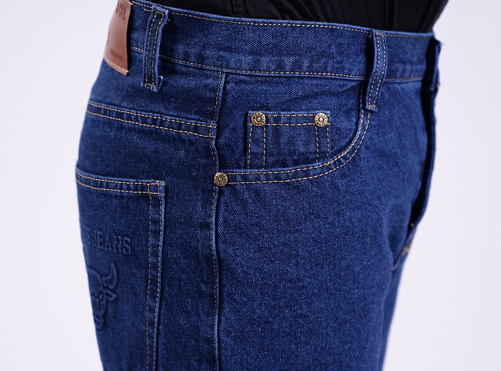 Мужские джинсы высокой посадки весна-осень оптом из Китая