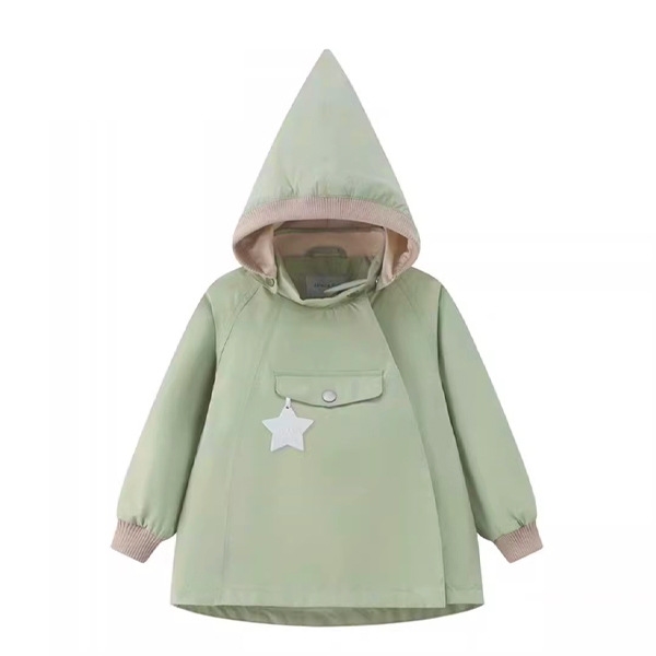 Детский ветровик 2023 осенний новый мужской и женский ветровик с капюшоном оптом из Китая