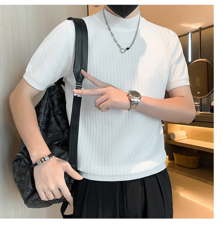 Мужской свитер с коротким рукавом оптом