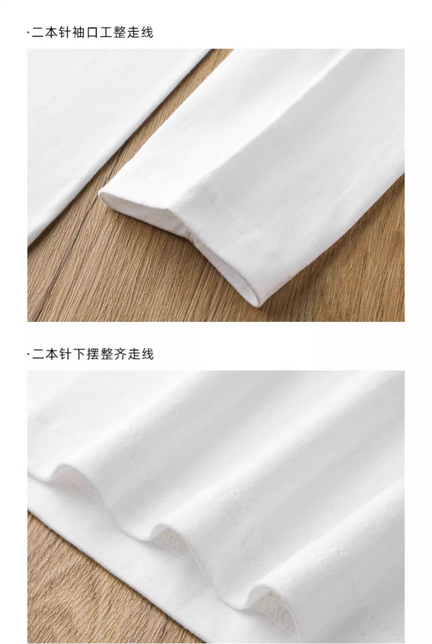 Толстовка с длинным рукавом из чистого хлопка 230 г, белая оптом