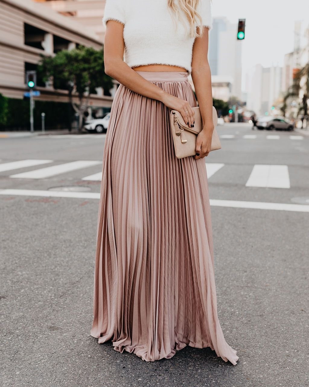 Женская юбка средней длины с высокой талией оптом из Китая