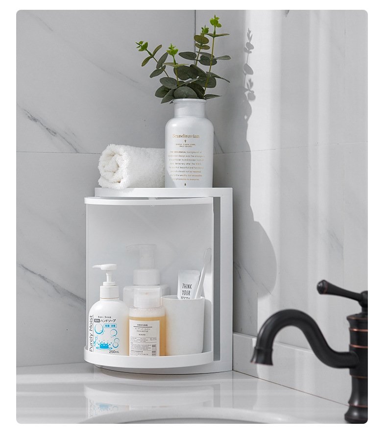 Угловая полка для ванной комнаты и кухни оптом