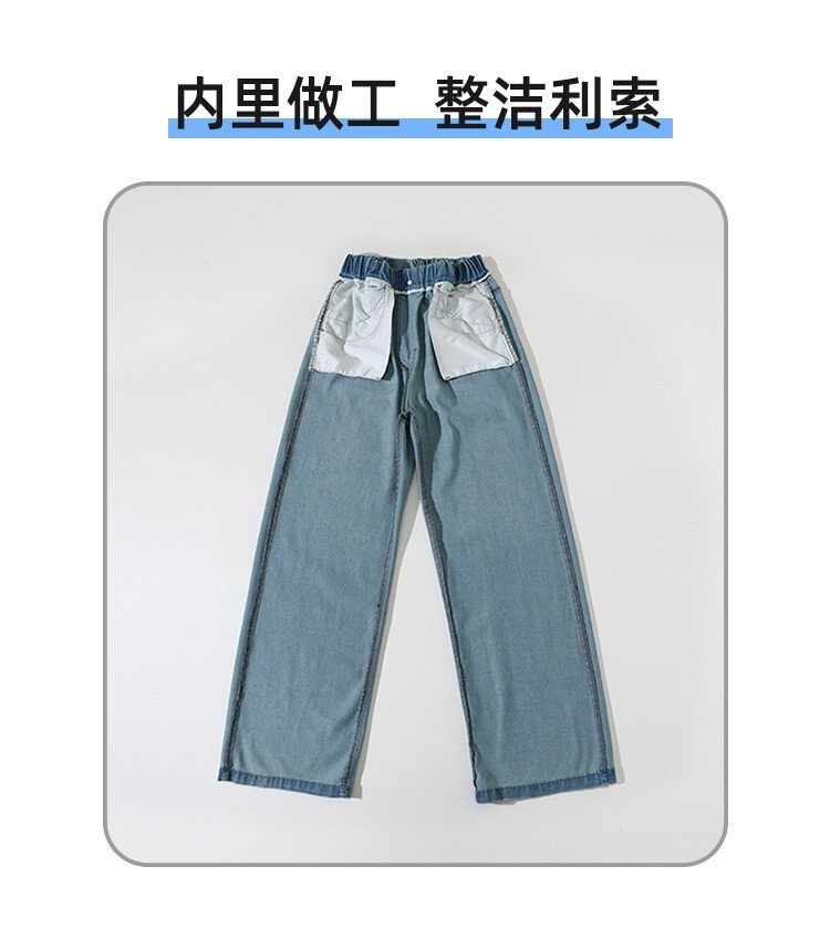 Джинсы для девочек летние 2024 оптом