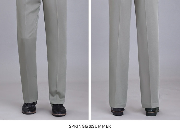 Летние мужские брюки из шелкового сурепа для делового стиля оптом из Китая