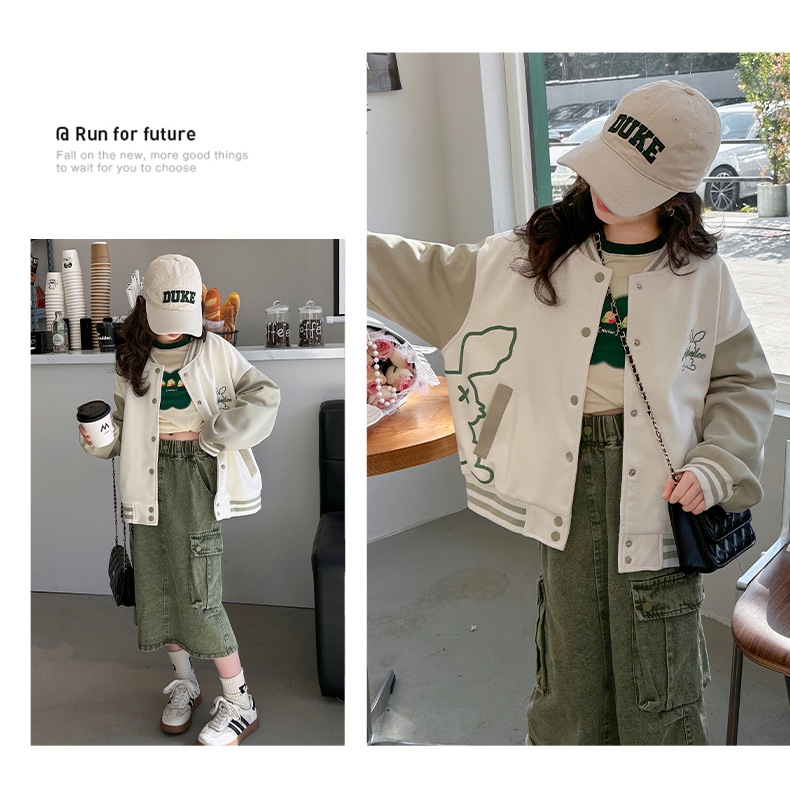 Детская куртка весна-лето 2024 оптом из Китая