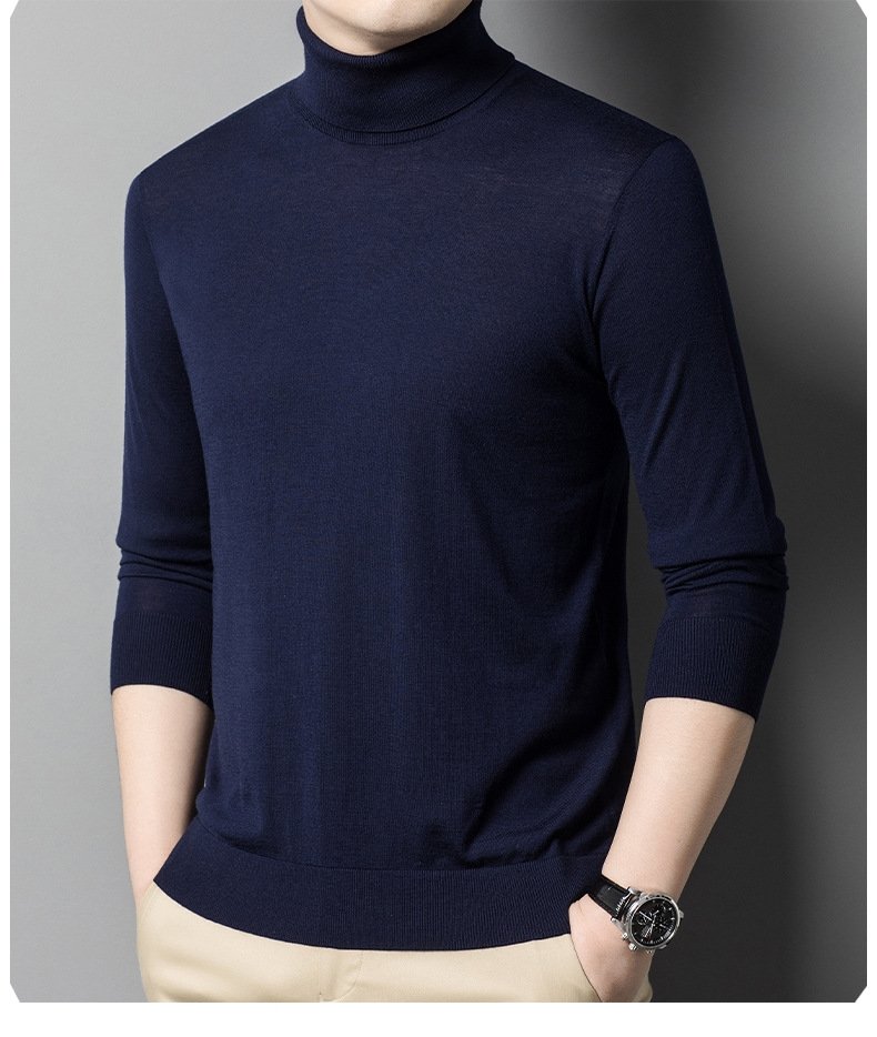 Мужской свитер из тонкой шерсти оптом