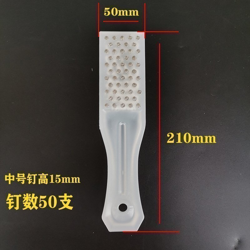 Рыбная чешуя из нержавеющей стали с пластиковой ручкой оптом