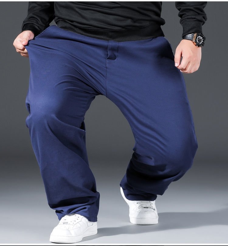 Мужские широкие летние брюки больших размеров оптом из Китая