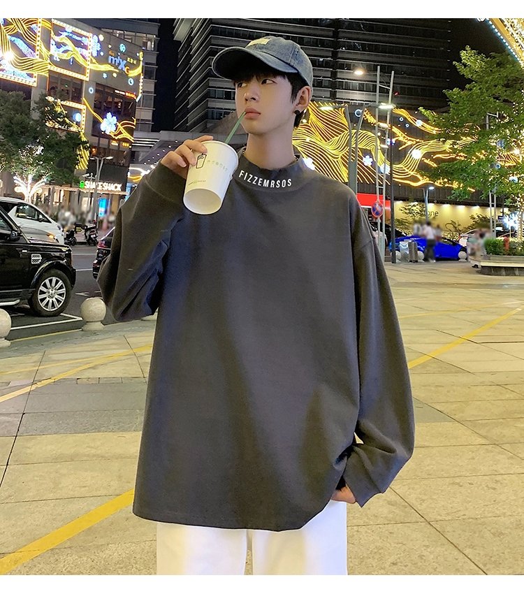 Мужская термобелье с высоким воротником и длинным рукавом оптом