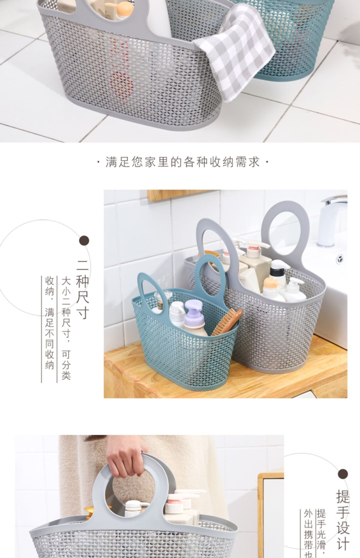 Мягкая корзина для ванной комнаты оптом