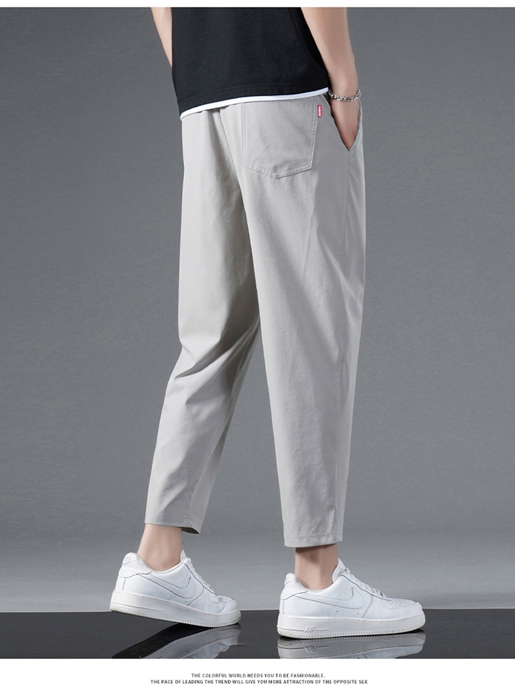 Мужские летние брюки из легкого льняного материала оптом из Китая