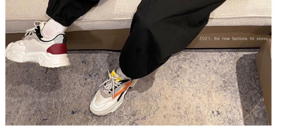 Широкие мужские брюки с завышенной талией оптом из Китая