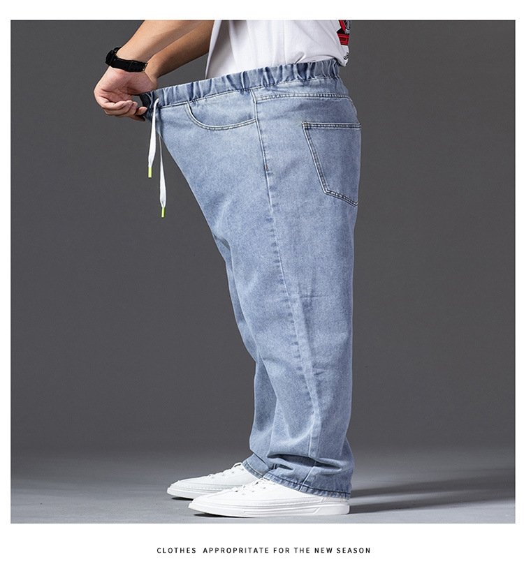 Мужские джинсы прямого кроя с широкими штанинами и широкими брючинами оптом из Китая