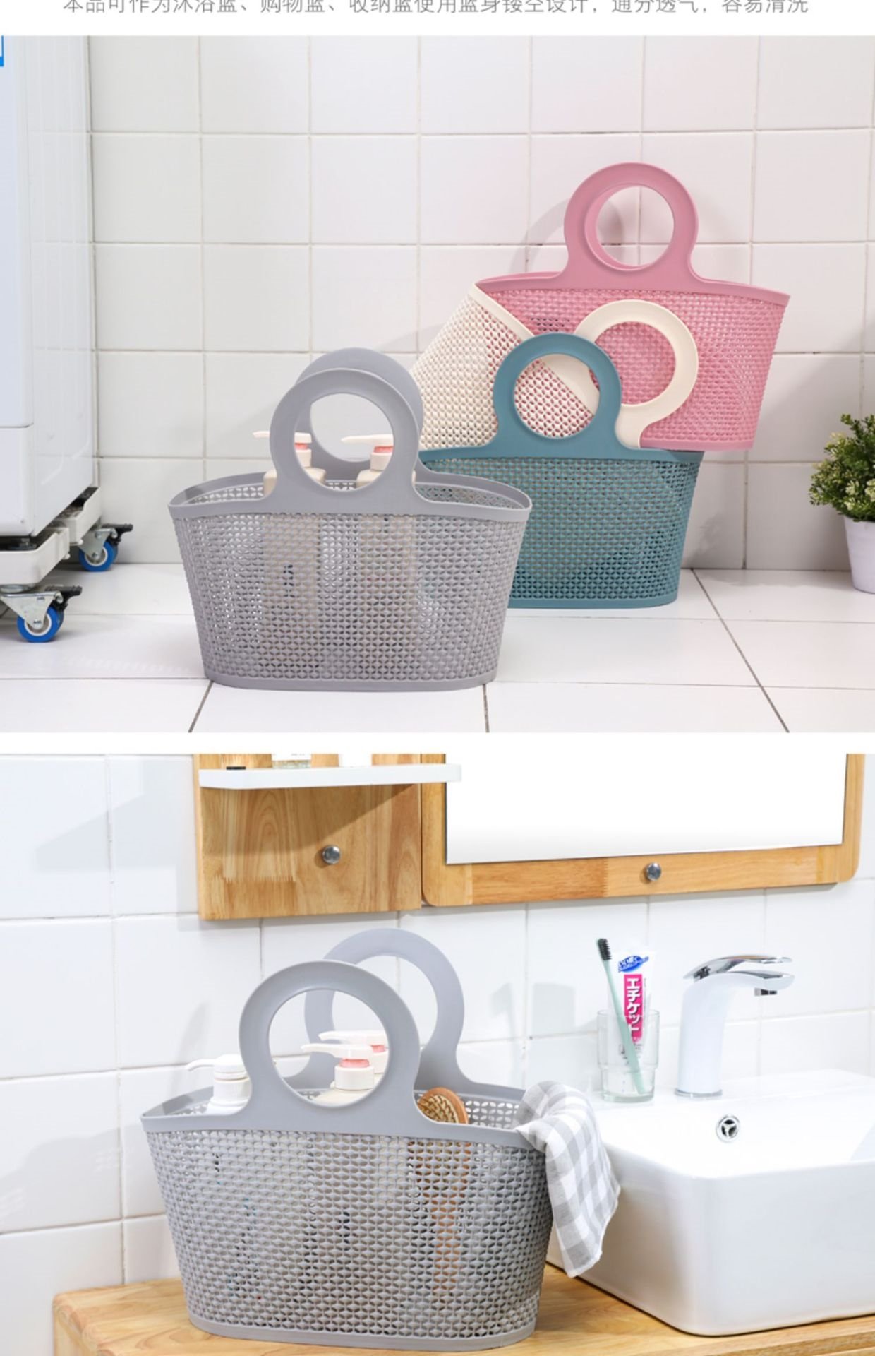 Мягкая корзина для ванной комнаты оптом