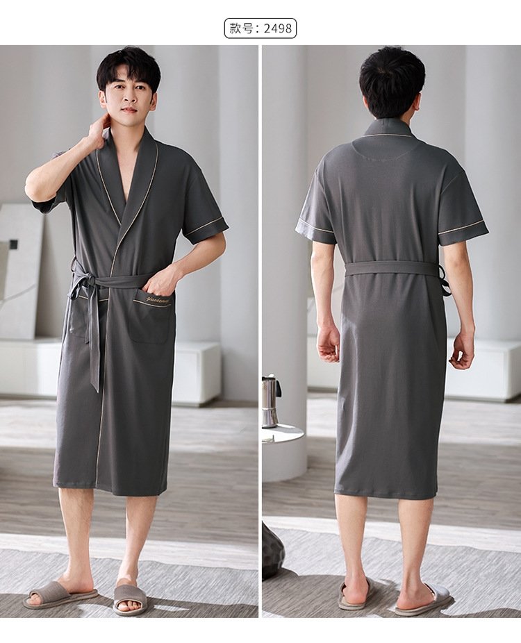 Мужская халат-платье из хлопка оптом