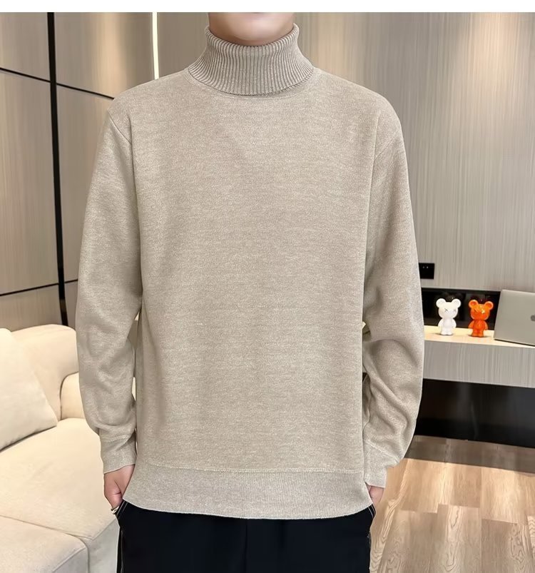 Мужской свитер с высоким воротником оптом