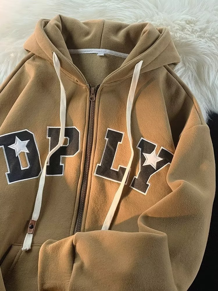 Мужская толстовка с капюшоном и принтом букв оптом из Китая