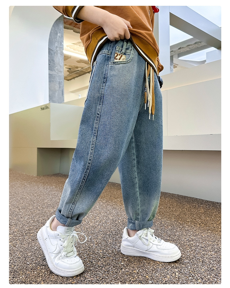 Джинсы для мальчиков Z903-1 оптом из Китая