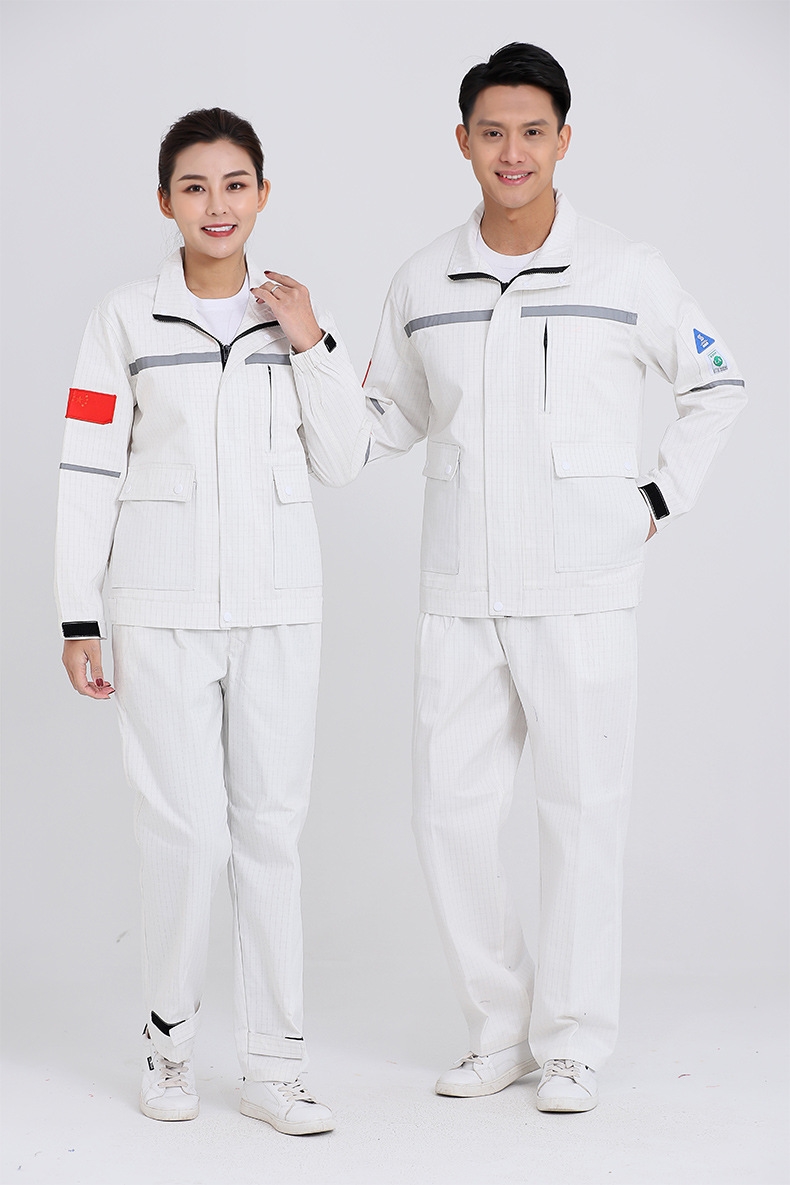 Защитный антистатический хлопковый комбинезон оптом из Китая