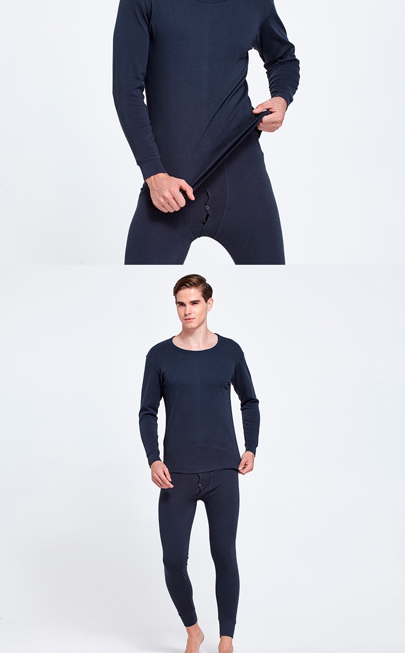 Мужской термобелье из чистого хлопка оптом из Китая