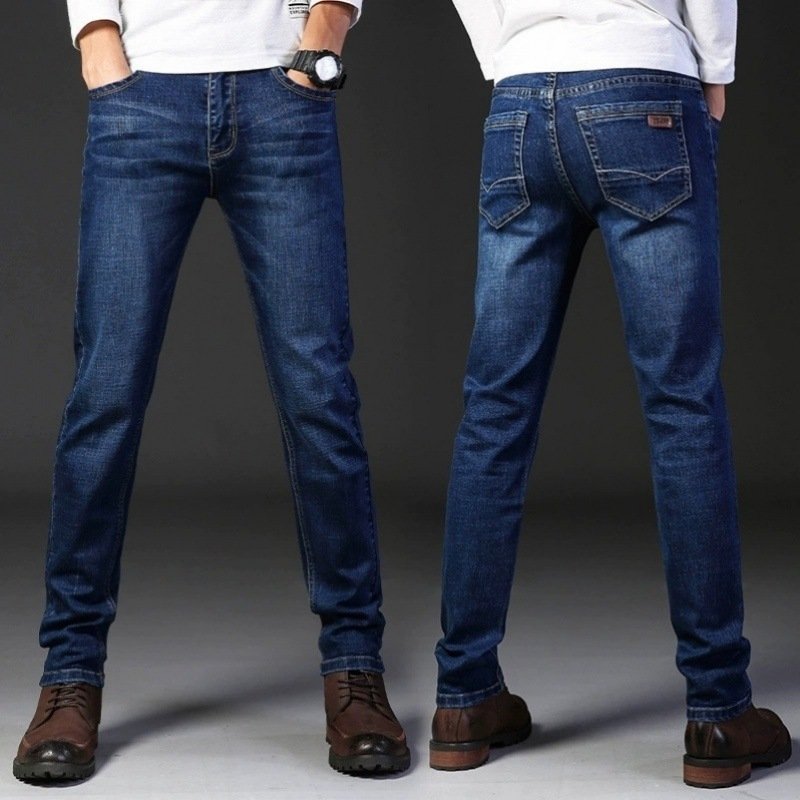 Мужские джинсы с высокой посадкой оптом из Китая