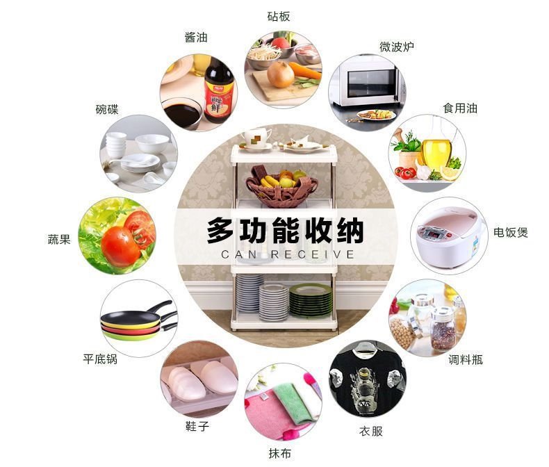 Многоуровневая полка для кухонных принадлежностей оптом