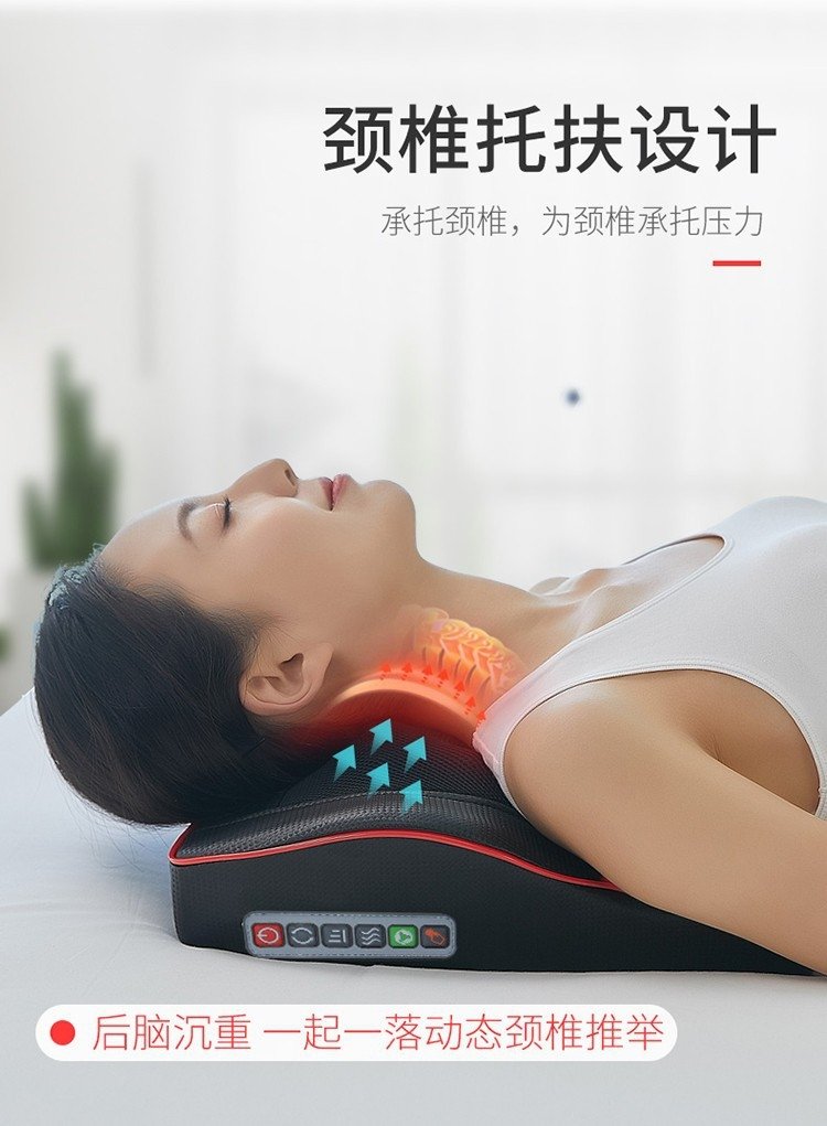 Массажная подушка для шеи, поясницы, спины и ног оптом из Китая