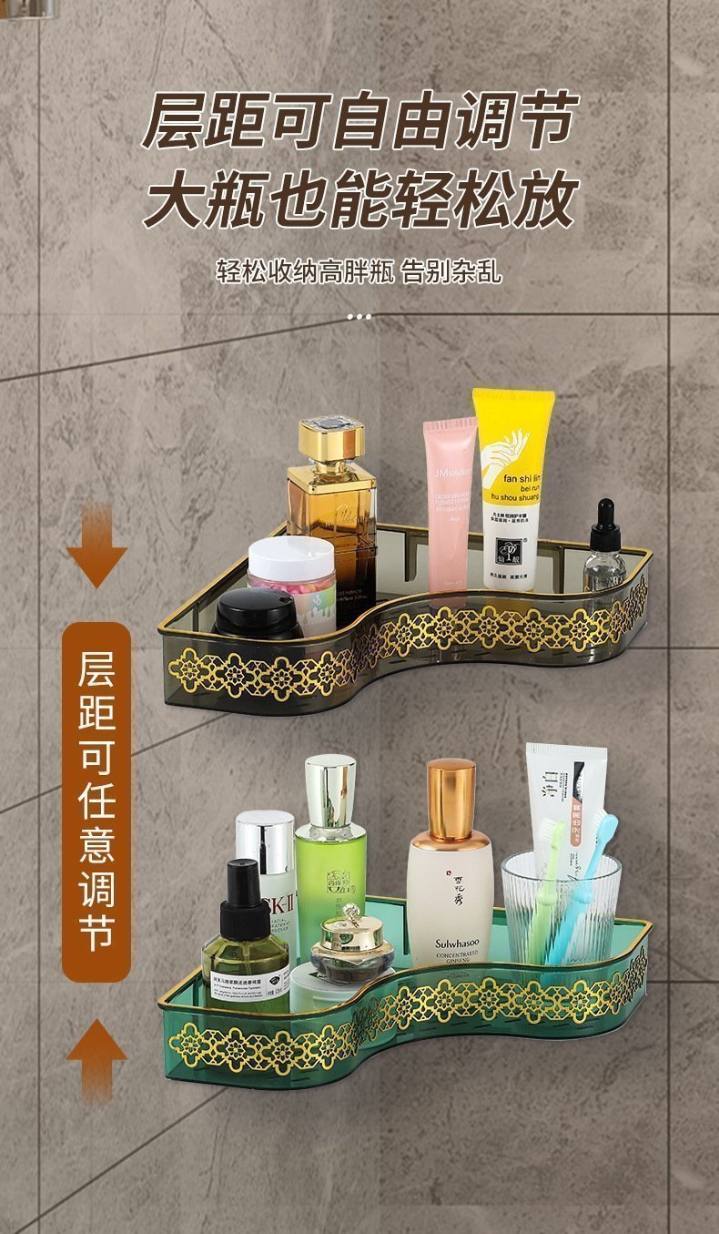 Полка для ванной комнаты с золотым тиснением оптом