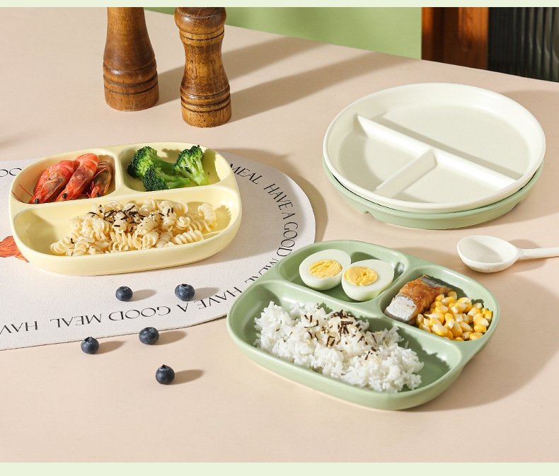 Керамическая тарелка для разделения пищи оптом