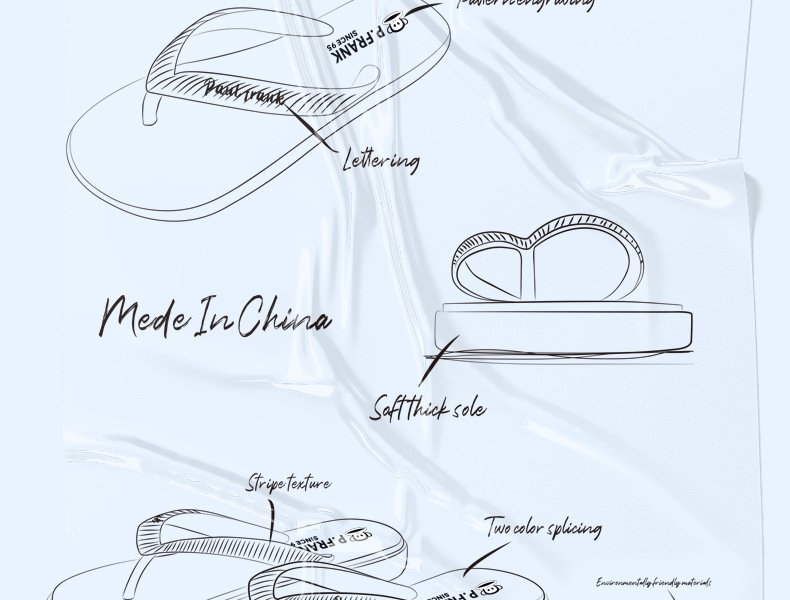 Мужские летние тапочки с толстой подошвой оптом