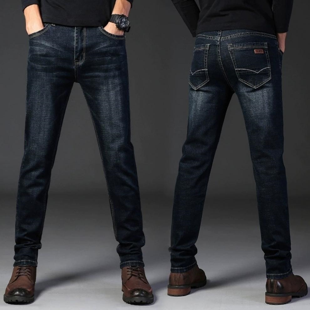Мужские джинсы с высокой посадкой оптом из Китая