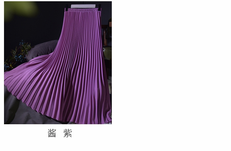 Длинная плиссированная юбка в стиле ханбок оптом из Китая