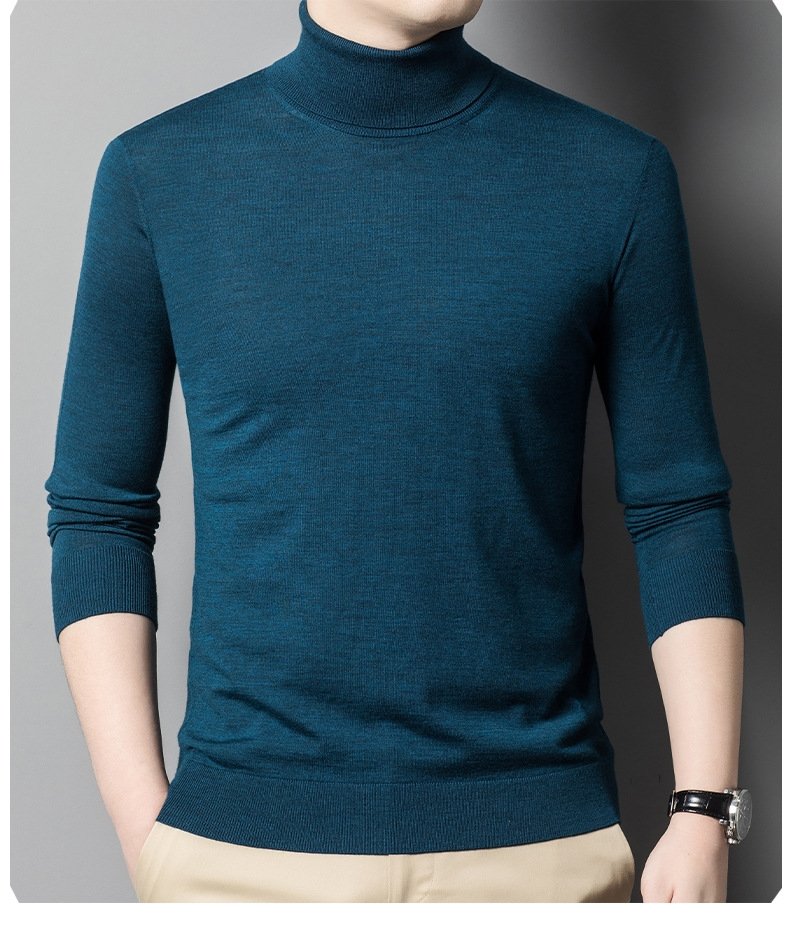 Мужской свитер из тонкой шерсти оптом