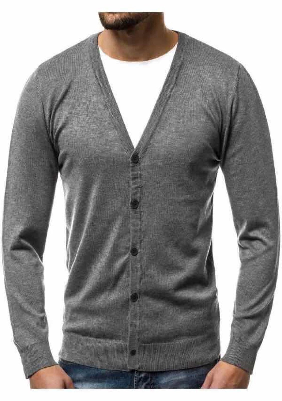 Мужской свитер с круглым вырезом оптом