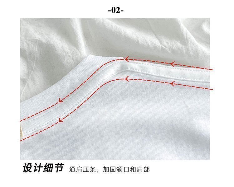 Женская футболка из чистого хлопка оптом