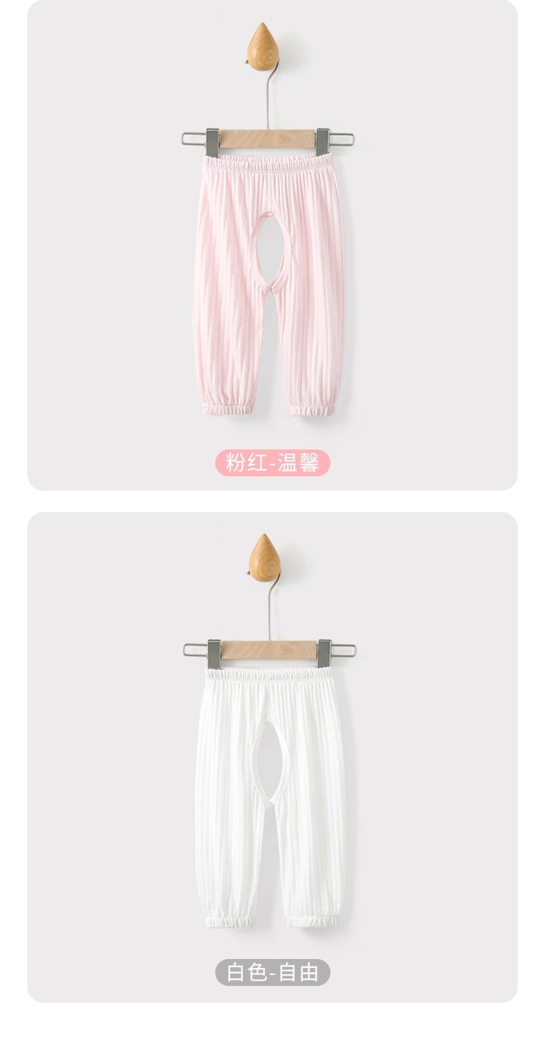 Летние детские брюки из чистого хлопка с защитой от комаров оптом