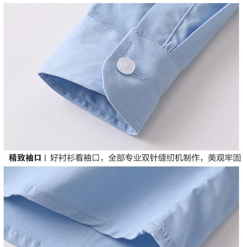 Детская синяя рубашка оптом из Китая