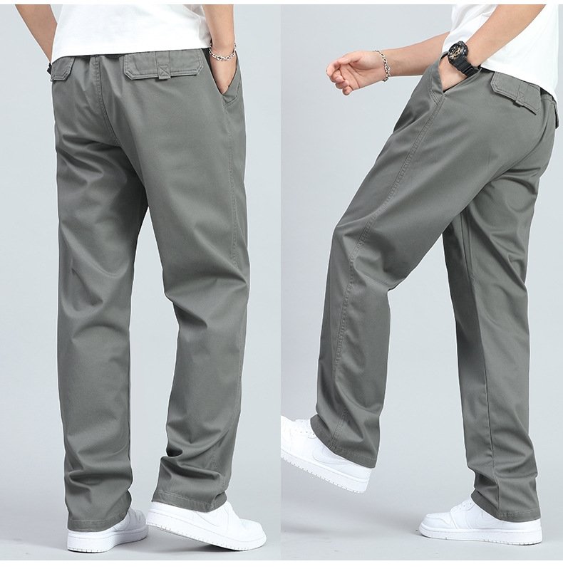 Мужские летние широкие хлопковые брюки оптом из Китая