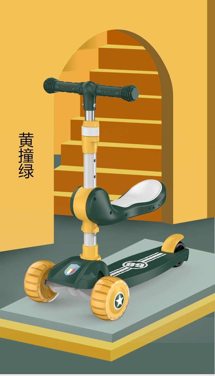 Детский трехколесный самокат оптом