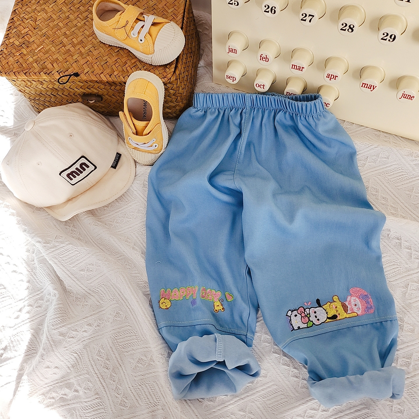 Детские джинсы с защитой от комаров и кондиционеры оптом из Китая