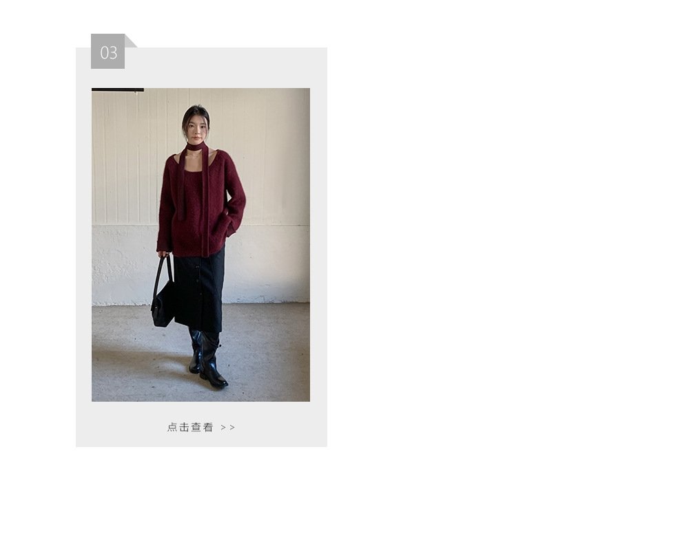 Шерстяная юбка с разрезом 2023 оптом из Китая