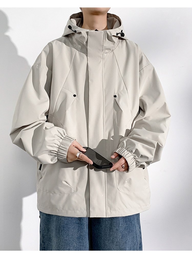 Ветровка с капюшоном и защитой от ветра и влаги оптом из Китая