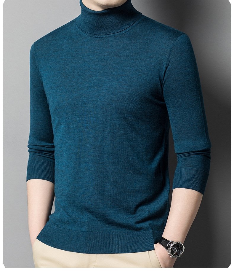 Мужской свитер из тонкой шерсти оптом