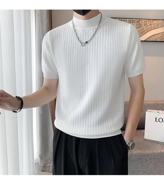 Мужской свитер с коротким рукавом оптом